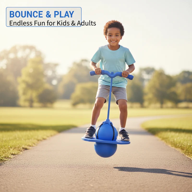 Balance Ball Removable Foam Handles & Non-Slip Platform