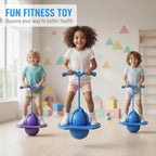 Balance Ball Removable Foam Handles & Non-Slip Platform