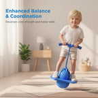 Balance Ball Removable Foam Handles & Non-Slip Platform