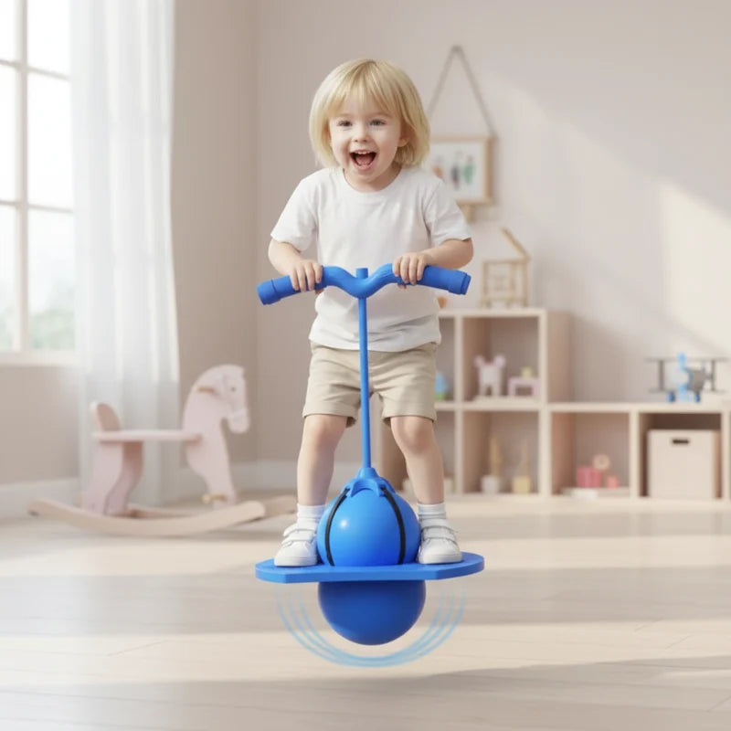 Balance Ball Removable Foam Handles & Non-Slip Platform