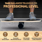 Balance Board 9-Level Adjustable Roller & Ball Bases