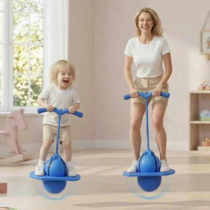 Balance Hopper Ball Removable Foam Handles & Anti-Slip Platform