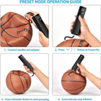 Ball Pump Auto Preset Pressure Digital LCD