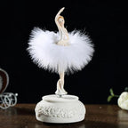 Ballerina Music Box Manual Wind-Up Rotating Figure
