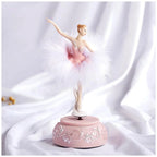 Ballerina Music Box Manual Wind-Up Rotating Figure