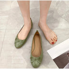 Ballet Flats Arch Support Cushioned Insole Non-Slip Sole