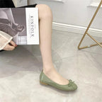 Ballet Flats Arch Support Cushioned Insole Non-Slip Sole