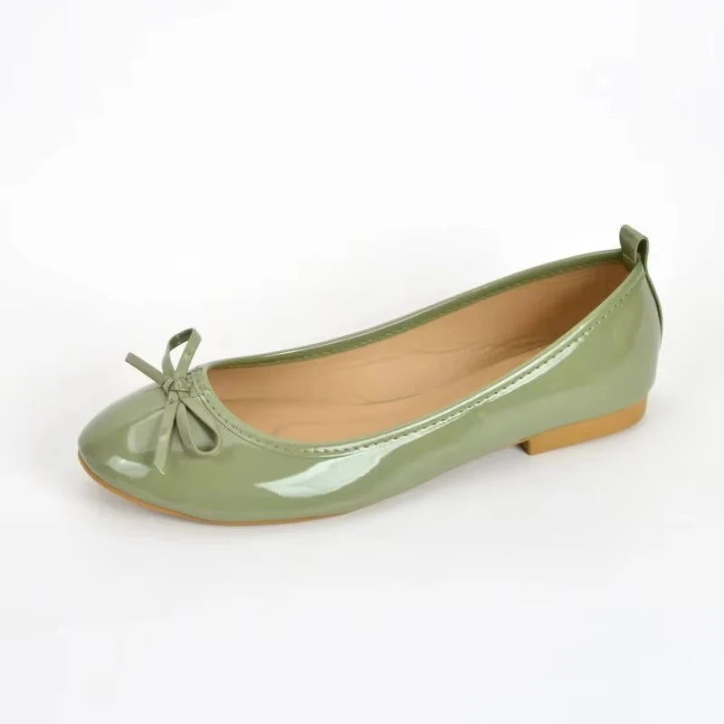 Ballet Flats Arch Support Cushioned Insole Non-Slip Sole