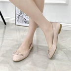 Ballet Flats Arch Support Cushioned Insole Non-Slip Sole