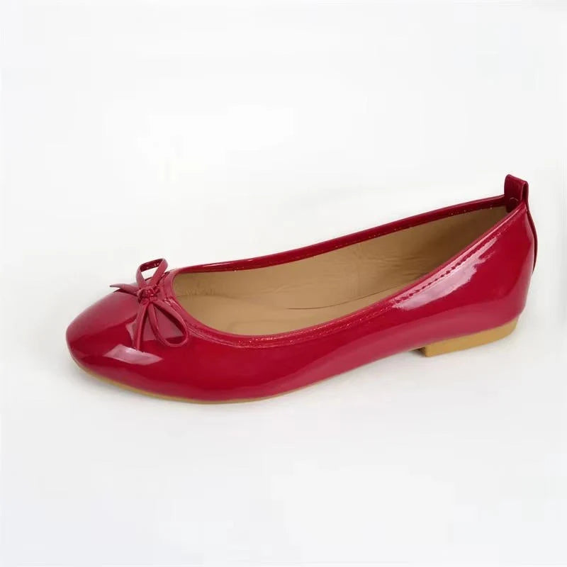 Ballet Flats Arch Support Cushioned Insole Non-Slip Sole