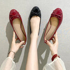 Ballet Flats Arch Support Cushioned Insole Non-Slip Sole