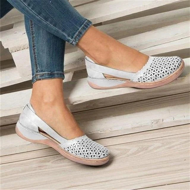 Ballet Flats Widened Toe Box Soft PU Leather
