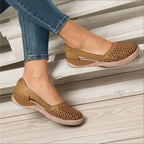 Ballet Flats Widened Toe Box Soft PU Leather