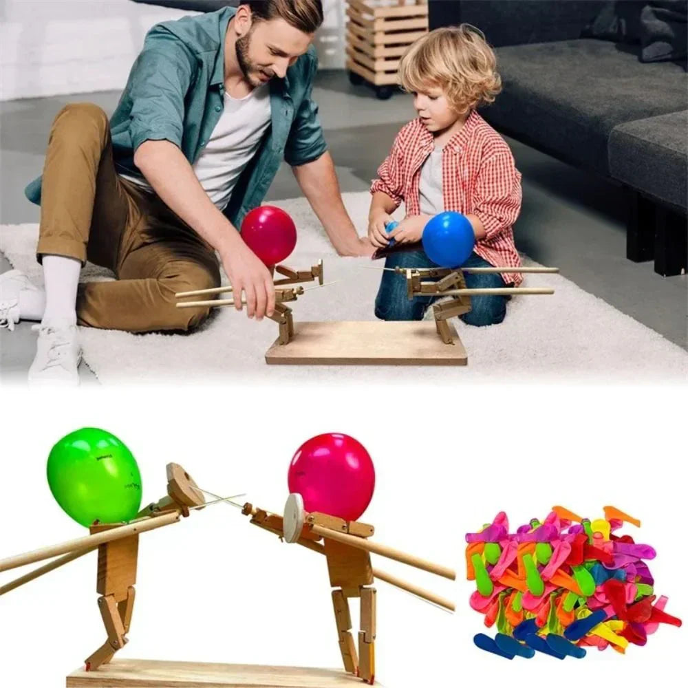 Balloon Battle Game Bamboo Warriors Set of 2