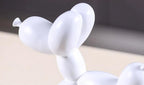 Balloon Dog Sculpture Glossy Resin & Protective Feet
