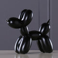 Balloon Dog Sculpture Glossy Resin & Protective Feet