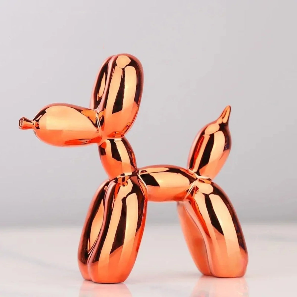 Balloon Dog Sculpture Resin Scratch-Resistant Three Sizes