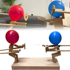Balloon Duel Game Handcrafted Solid Wood Swords & Shields