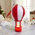 Balloon Lamp Warm LED Hanging Strap Red & Green