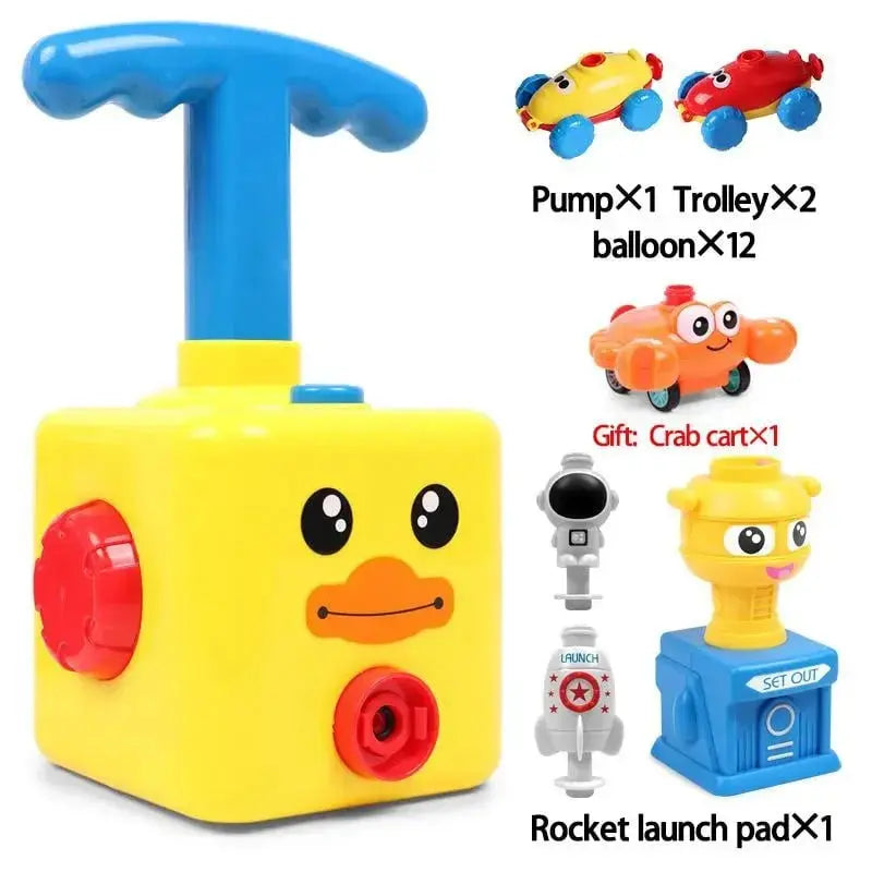 Balloon Racing Car Kit STEM BPA-Free Pump & Balloons