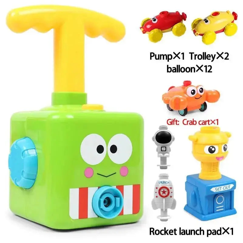 Balloon Racing Car Kit STEM BPA-Free Pump & Balloons