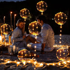 Balloon Set Durable Stretch Built-In LED 45 Cm