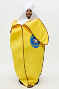 Banana Costume Tunic Foam-Structured Open Face & Arm Cutouts