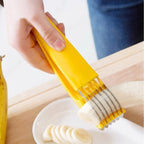 Banana Slicer Multi-Slice Ergonomic Stainless Steel Blade