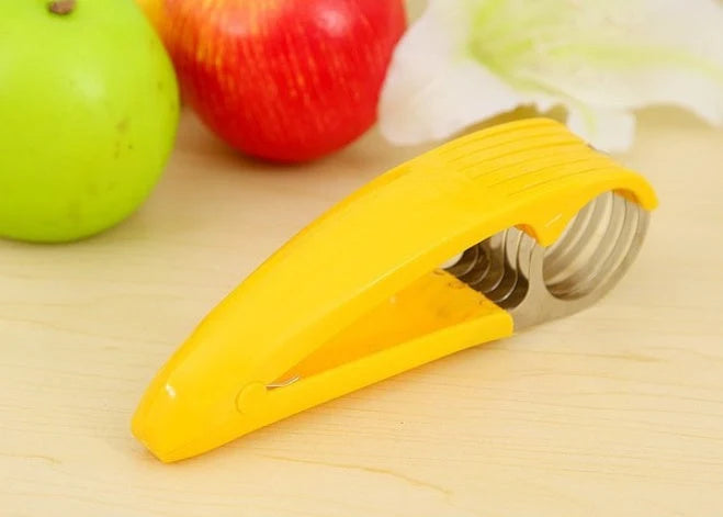 Banana Slicer Multi-Slice Ergonomic Stainless Steel Blade