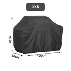 Barbecue Grill Cover Waterproof & UV-Resistant Adjustable Drawstring