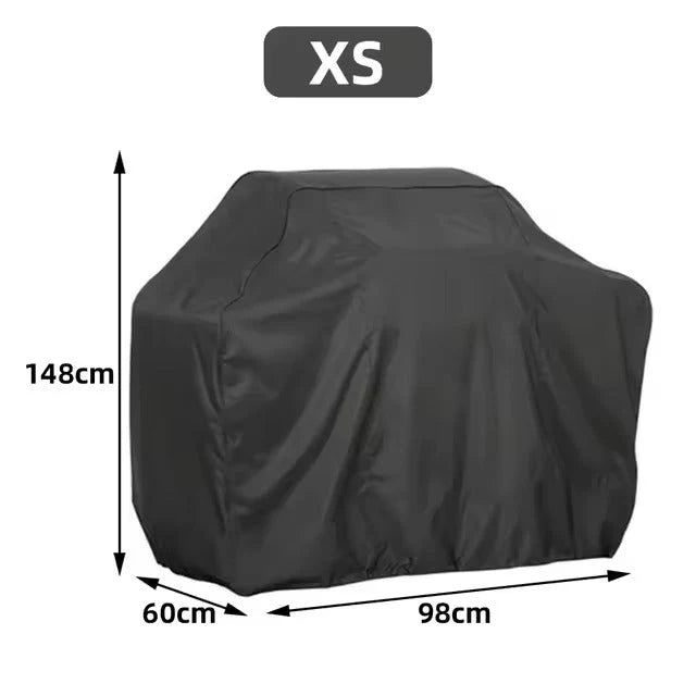 Barbecue Grill Cover Waterproof & UV-Resistant Adjustable Drawstring