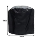 Barbecue Grill Cover Waterproof & UV-Resistant Adjustable Drawstring