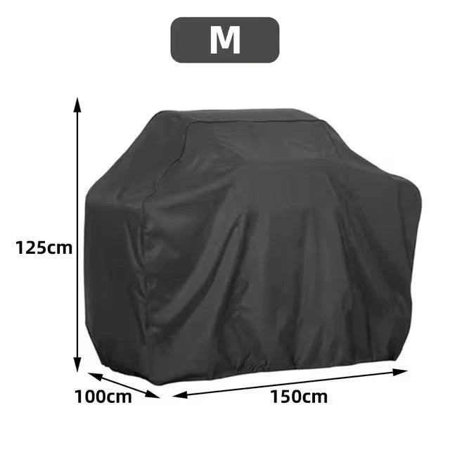 Barbecue Grill Cover Waterproof & UV-Resistant Adjustable Drawstring