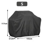 Barbecue Grill Cover Waterproof & UV-Resistant Adjustable Drawstring