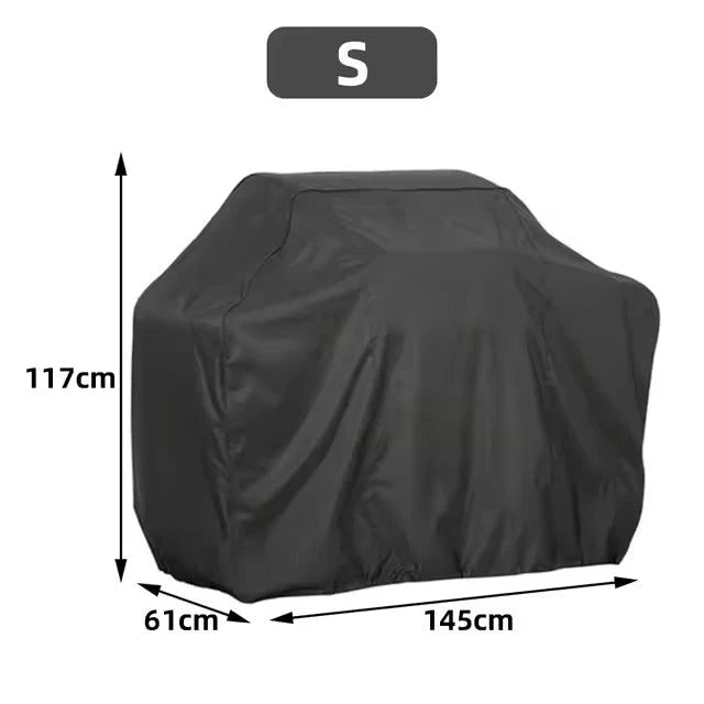 Barbecue Grill Cover Waterproof & UV-Resistant Adjustable Drawstring