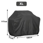 Barbecue Grill Cover Waterproof & UV-Resistant Adjustable Drawstring