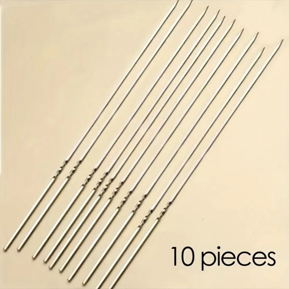 Barbecue Skewer Set Reusable Stainless Steel