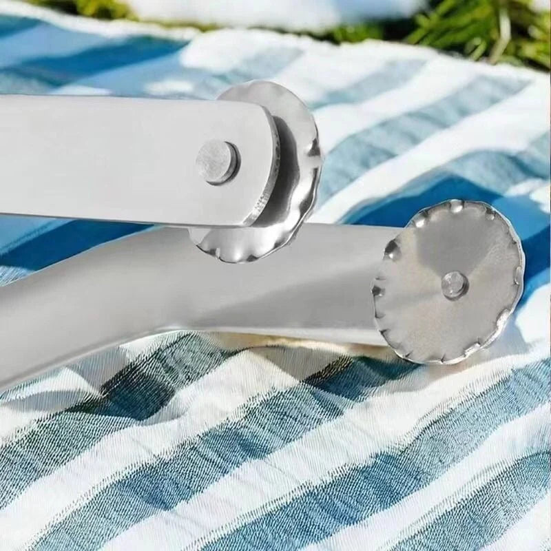 Barbecue Tongs 16 Inch 304 Stainless Steel Non-Slip Grip