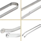 Barbecue Tongs 16 Inch 304 Stainless Steel Non-Slip Grip
