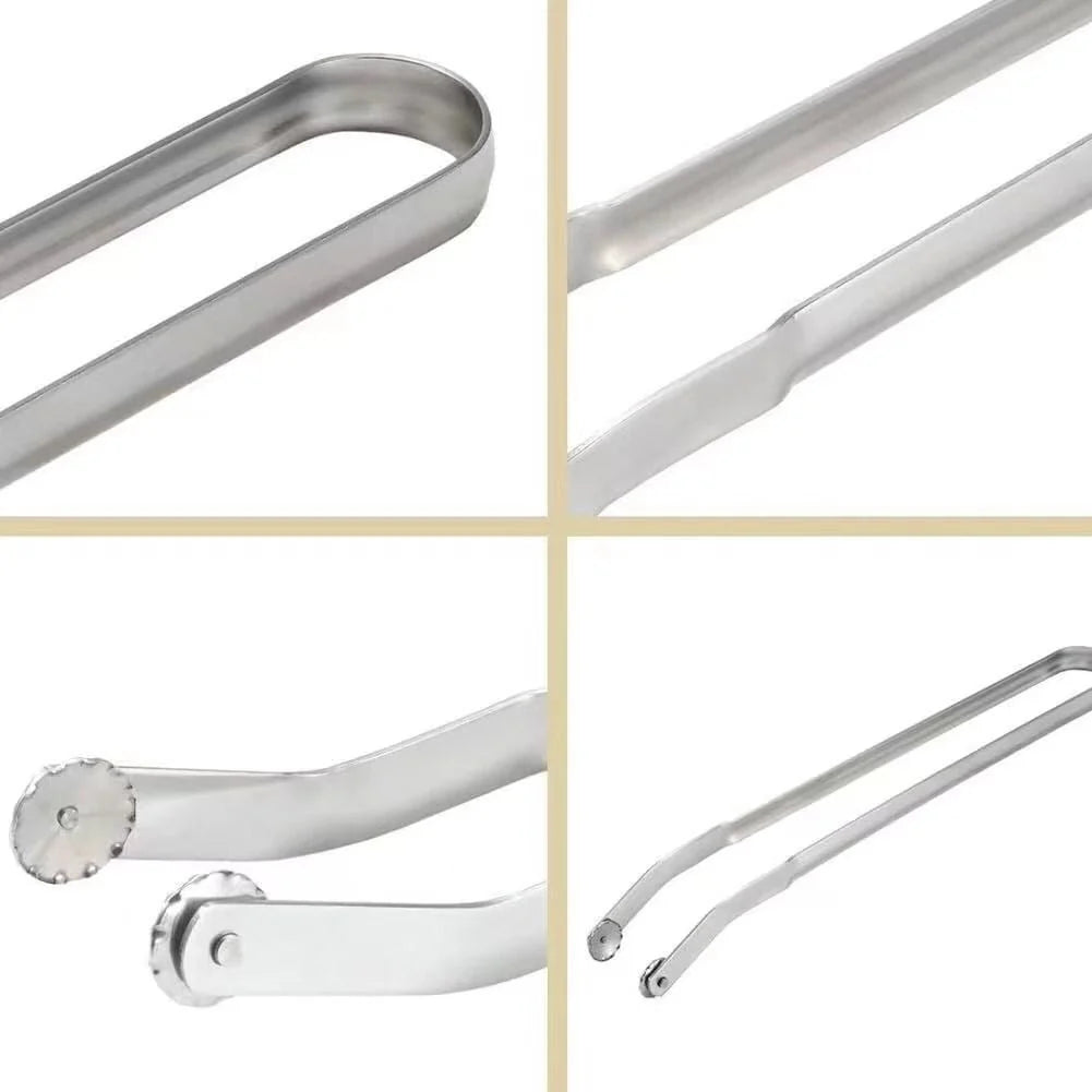 Barbecue Tongs 16 Inch 304 Stainless Steel Non-Slip Grip