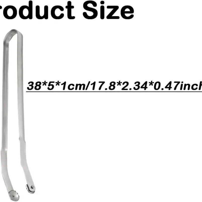 Barbecue Tongs 16 Inch 304 Stainless Steel Non-Slip Grip