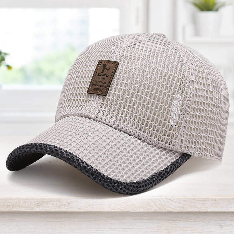 Baseball Cap Breathable Mesh UV Protection