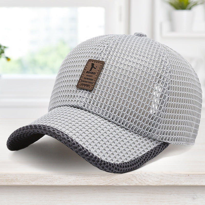 Baseball Cap Breathable Mesh UV Protection