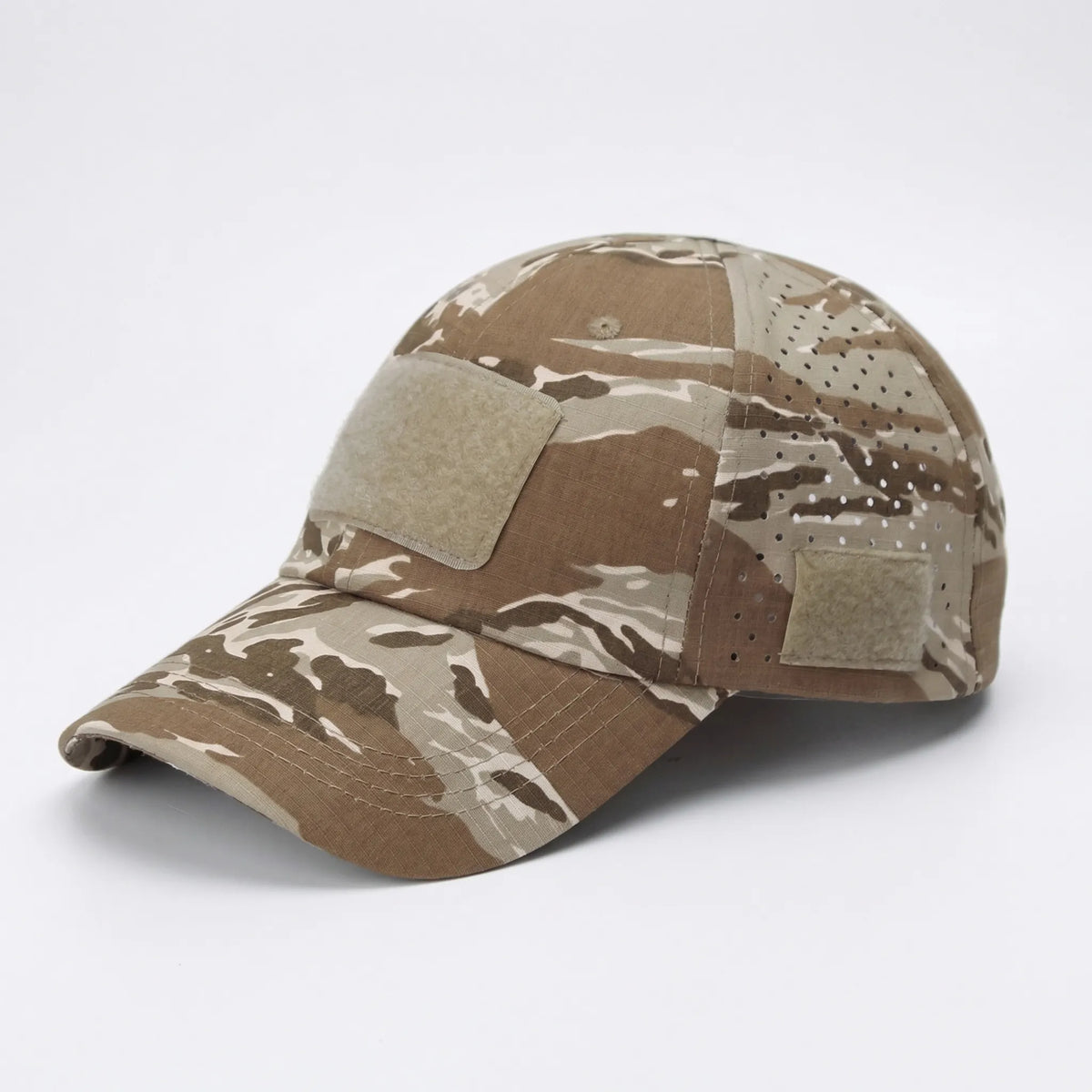 Baseball Cap Camouflage Breathable Polyester & Adjustable Strap