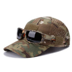 Baseball Cap Camouflage Breathable Polyester & Adjustable Strap