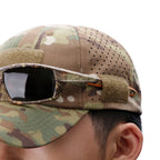 Baseball Cap Camouflage Breathable Polyester & Adjustable Strap