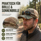 Baseball Cap Camouflage Breathable Polyester & Adjustable Strap