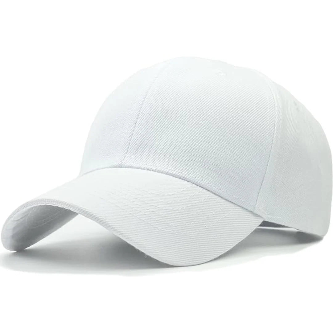 Baseball Cap Structured Crown Adjustable Closure & Durable Fabric
