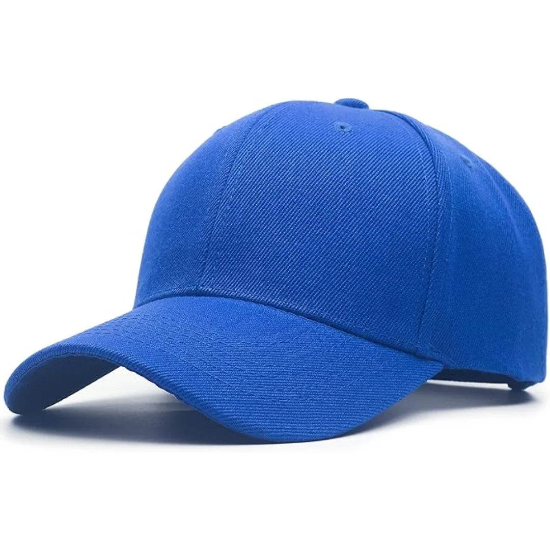 Baseball Cap Structured Crown Adjustable Closure & Durable Fabric