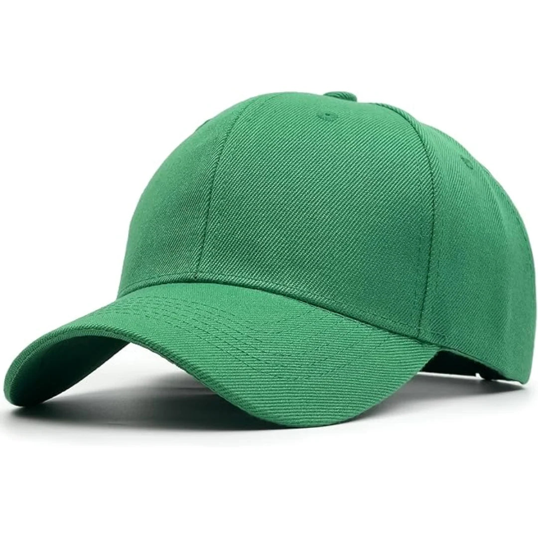 Baseball Cap Structured Crown Adjustable Closure & Durable Fabric